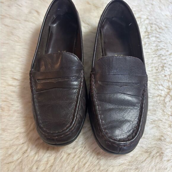 Newport New Vintage Brown Penny Loafers size 6.5 - Picture 6 of 9